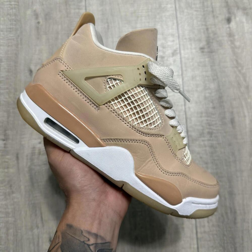 Nike Air Jordan 4 Retro Shimmer DJ0675 200 Size 6.5 Women